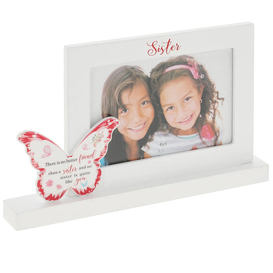 Joe Davies - Butterfly Kisses Photo Frame Sister