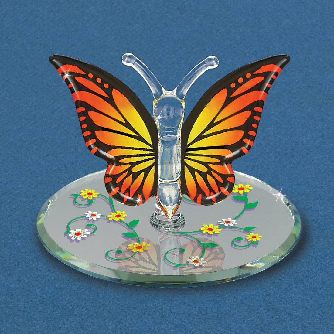 Glass Baron - S1 307-K: Monarch Butterfly