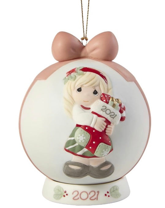Precious Moments Dated Ball”YOU FILL ME WITH CHRISTMAS CHEER”2021