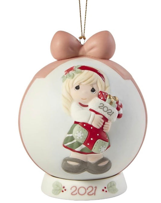 Precious Moments Dated Ball”YOU FILL ME WITH CHRISTMAS CHEER”2021