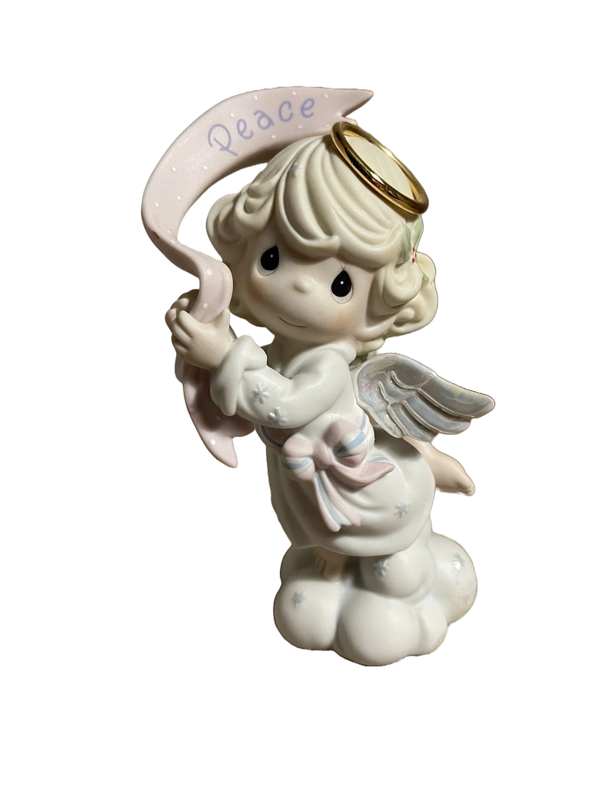 Precious Moments "Bringing You the Gift of Peace" Dated Porcelain Figurine