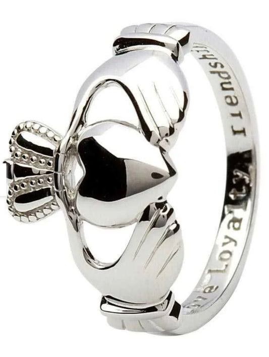 ShanOre Claddagh Love, Loyalty & Friendship Sterling Silver Ring