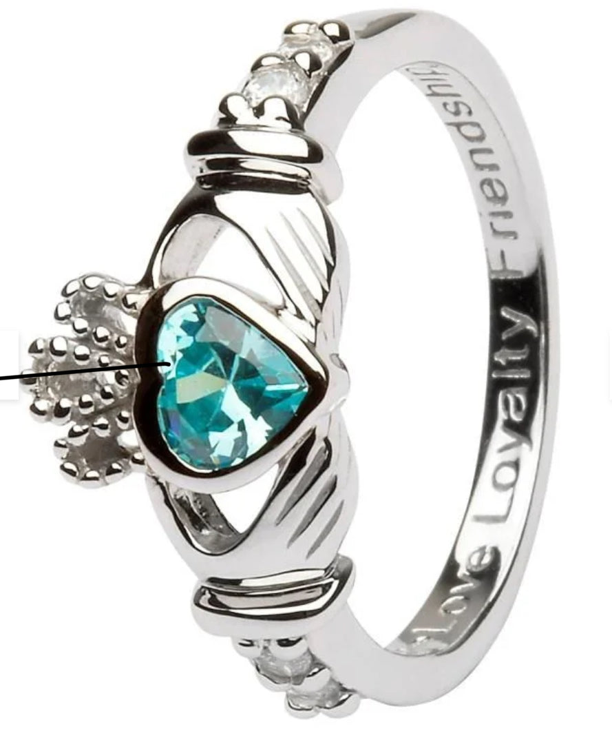 ShanOre March Birthstone Ring