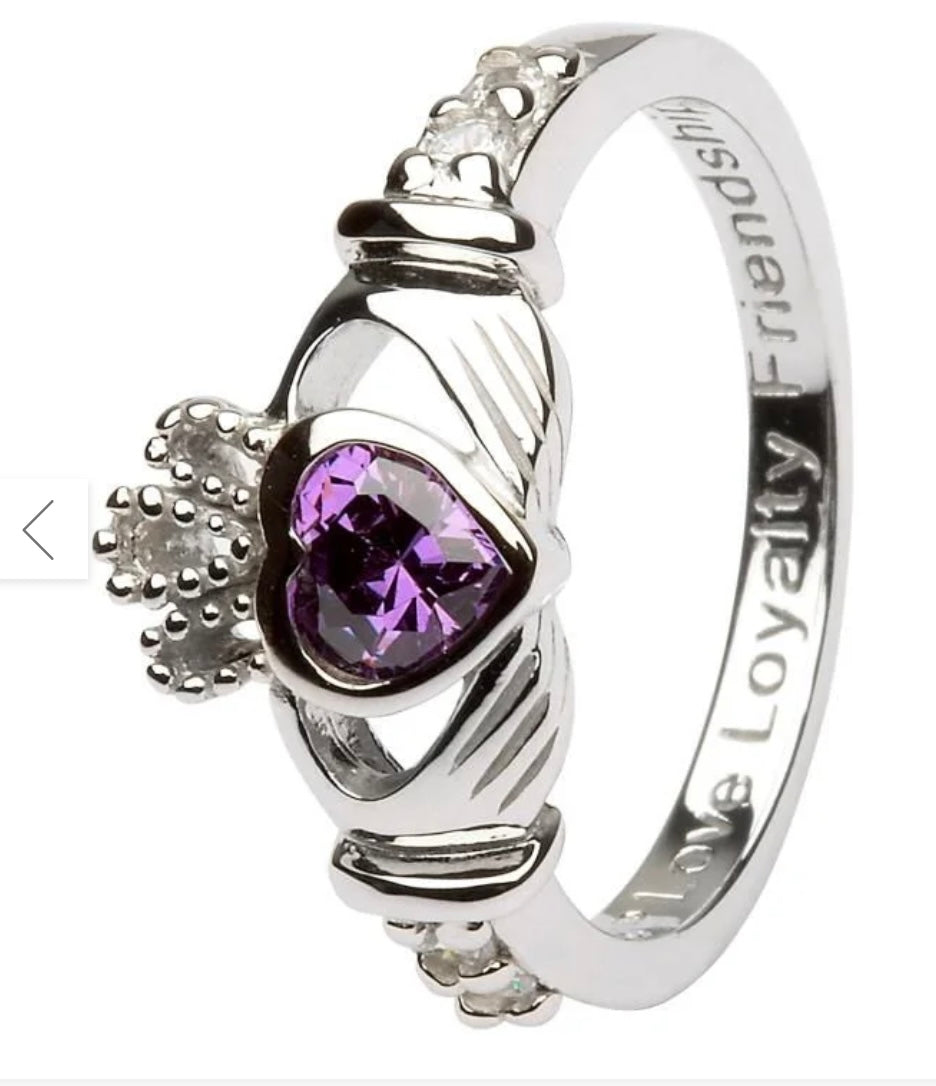ShanOre February Birthstone Ring