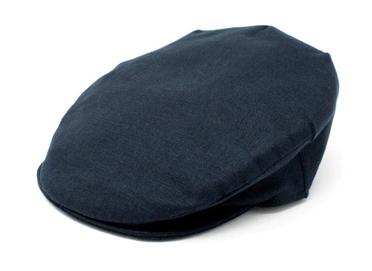 Hanna Hats of Donegal Navy Linen Cap