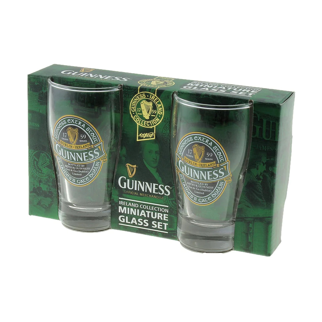 Guinness Ireland Collection Mini Pint Glasses