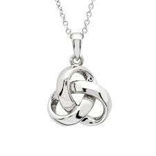 Sterling Silver Trinity Necklace