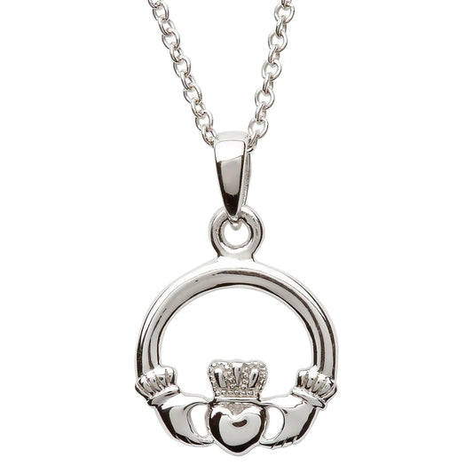 ShanOre Silver Claddagh Necklace