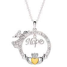 ShanOre Hope Angel Claddagh Pendant