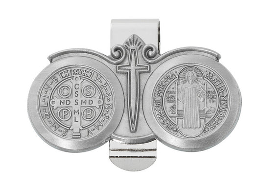 St. Benedict Visor Clip