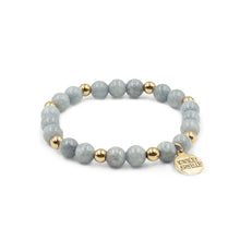 Load image into Gallery viewer, Kinsley Armelle Keystone Collection Navy Bracelet
