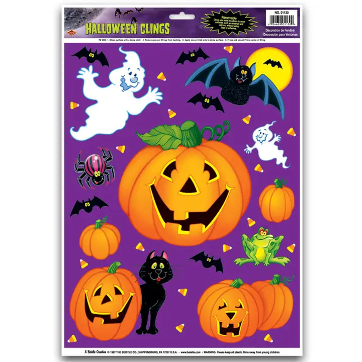 Halloween Pumpkin Patch Clings