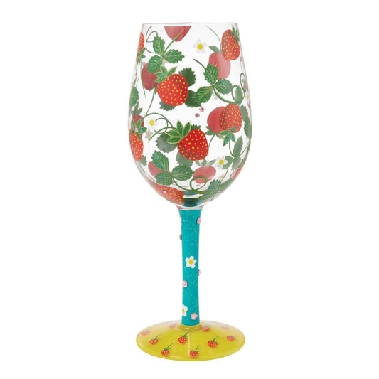 “Strawberry Patch” Lolita Glass