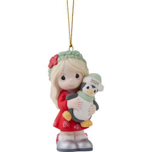 Precious Moments “Have Yourself A Merry Little Christmas”Dated Girl Ornament