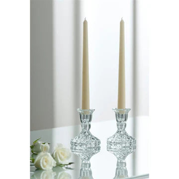 Galway Crystal Ashford Candlestick Pair G57405