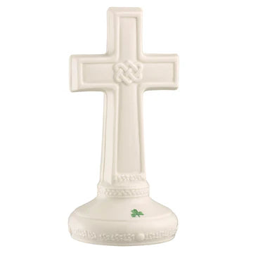 Belleek Love Knot Cross 46673