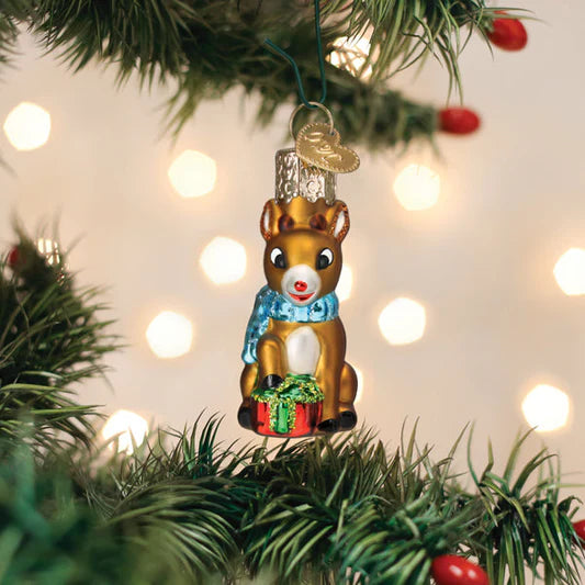 Old World Christmas Gumdrops Mini Rudolph The Red-Nosed Reindeer