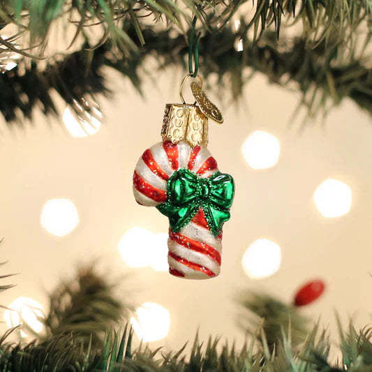 Old World Christmas Gumdrops Mini Candy Cane Ornament