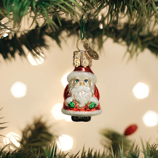 Old World Christmas Gumdrops Mini Santa Ornament