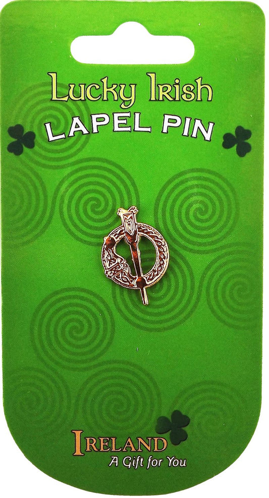 Lucky Irish Tara Brooch Lapel Pin