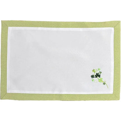 Fourth Shades of Shamrock Set of 2 Placemats