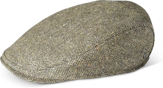 Fia Tailored Green Salt & Pepper Cap