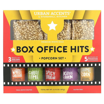 Urban Accents Box Office Hits Popcorn Set