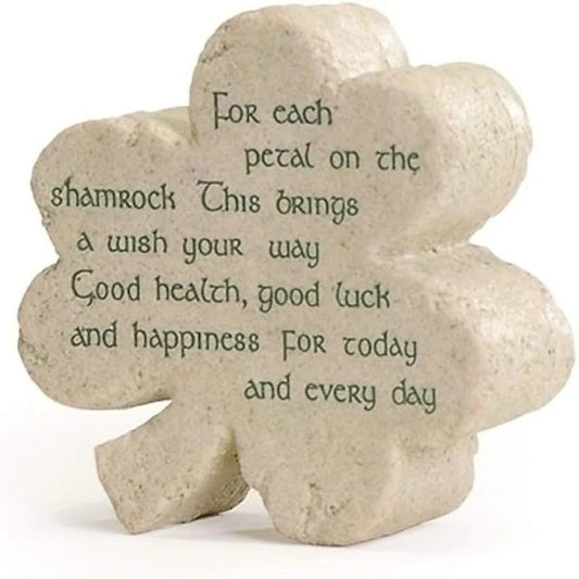 Shamrock Sitter With Blessing