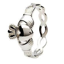 ShanOre Silver Claddagh Intertwining Design