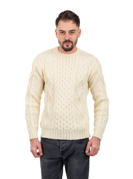 SAOL Fisherman Cable Sweater