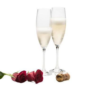 Galway Irish Crystal Elegance Champagne/Prosecco Pair