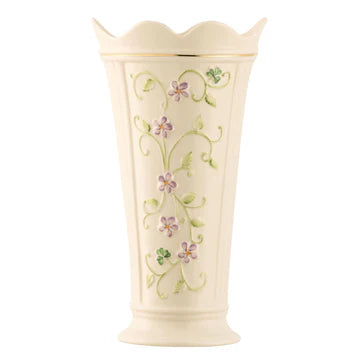 Belleek Classic Irish Flax Vase