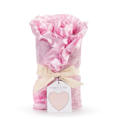 Wrapped In Love Pink Blanket