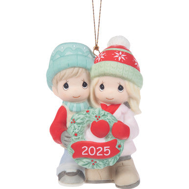 Precious Moments Our First Christmas Together Dated 2025 Ornament