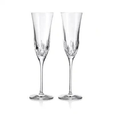 Waterford Lismore Essence Champagne Flutes Set of 2