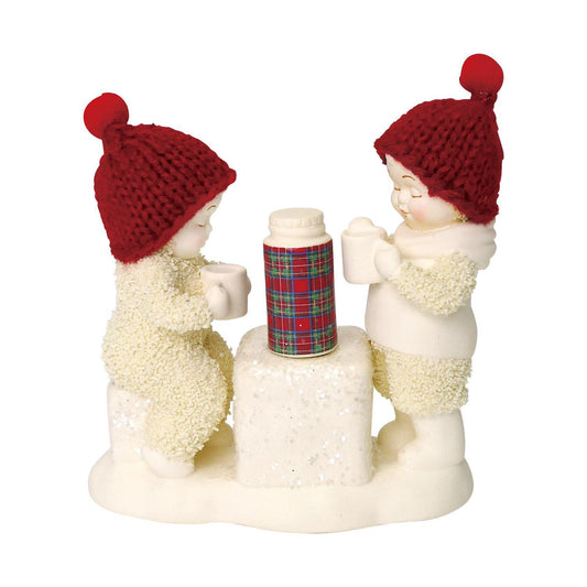 Snowbabies Cold Days, Warm Cocoa Figurine