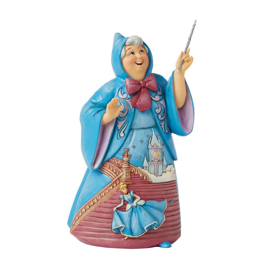 Jim Shore Disney Traditions Fairy Godmother “Midnight Magic”