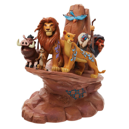Disney Traditions Lion King Carved In Stone
