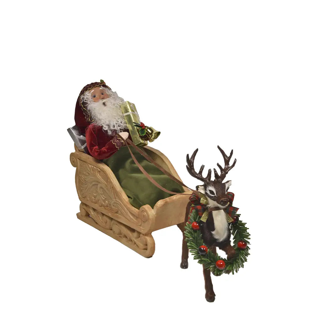 Byers’ Choice Sleigh Santa