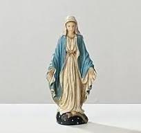 Roman Our Lady Of Grace Figurine