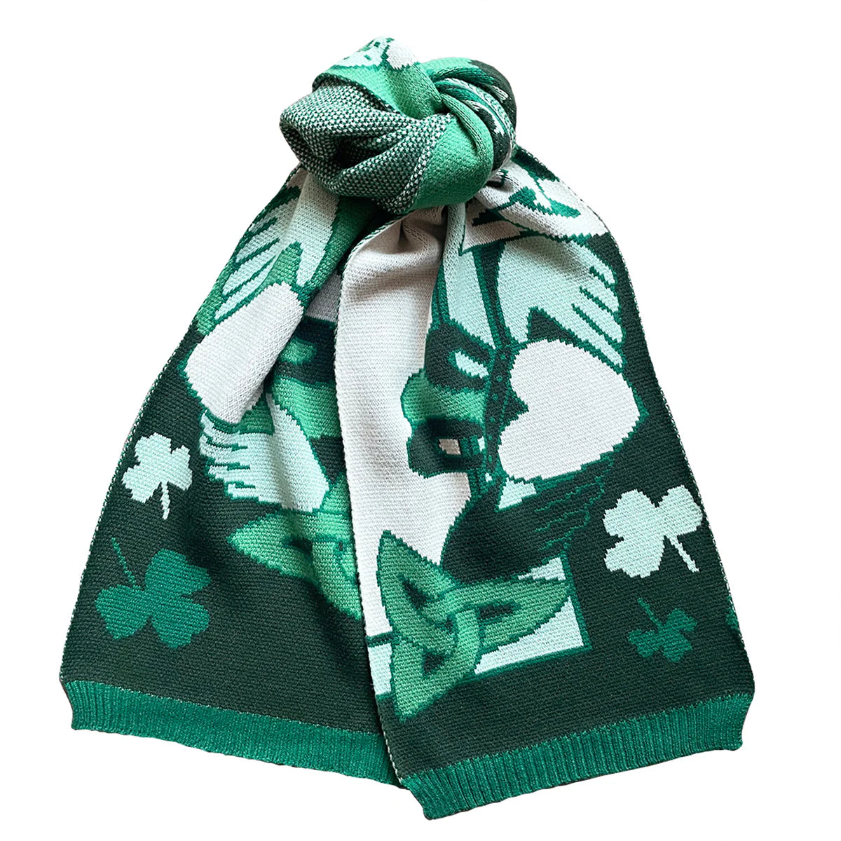 Patrick Francis Knit Claddagh Scarf