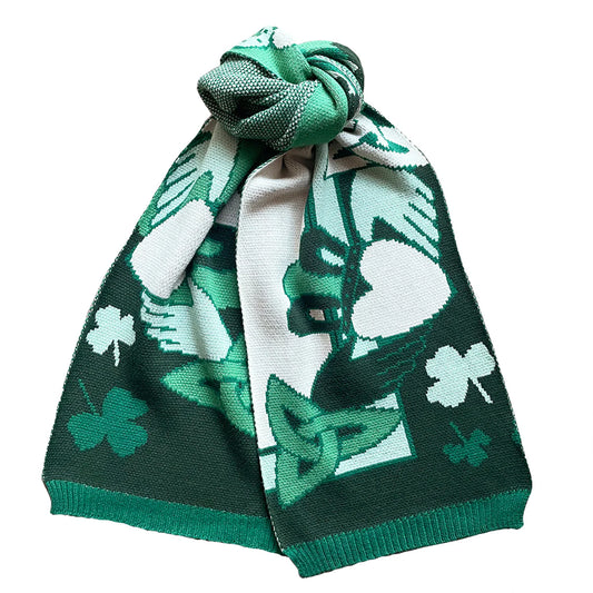 Patrick Francis Knit Claddagh Scarf