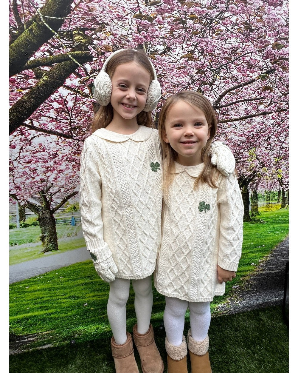 Patrick Francis Kids Aran Knit Dress