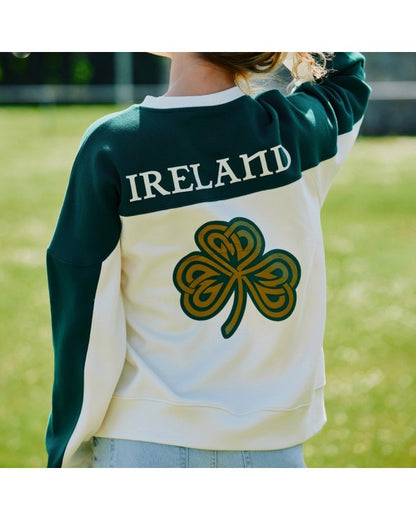 Lansdowne Crest V-Neck Top