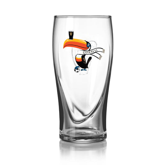 Guinness Soccer Pint Glass