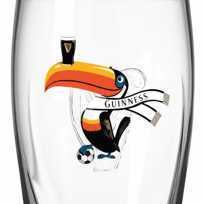 Guinness Soccer Pint Glass