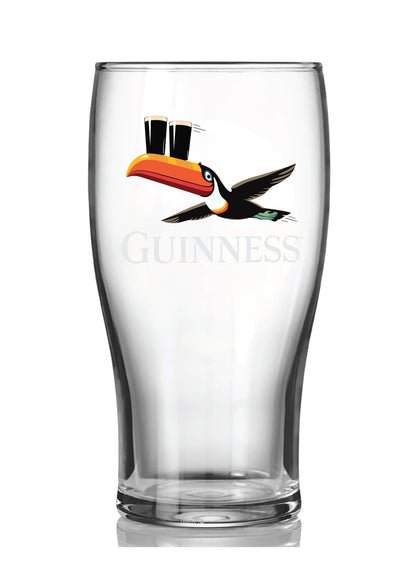 Guinness Gilroy Toucan & Tortoise Pint Glass Set