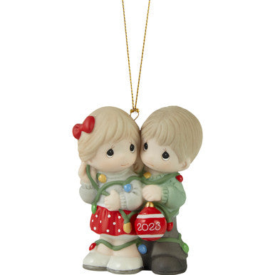 Precious Moments “Our First Christmas Together” Dated Ornament
