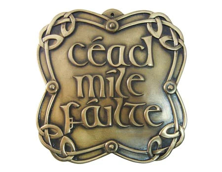 Cead Mile Failte Plaque Bronze Gallery