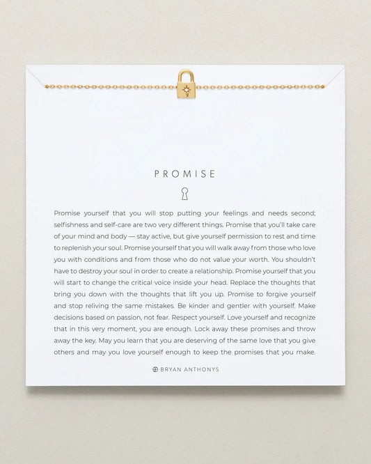 Promise Gold Necklace